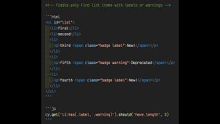 Find Elements With Specific Child Elements Using Cypress jQuery :has Selector