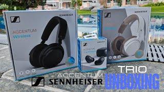 Sennheiser ACCENTUM Wireless Range Unboxing - From Buds to Over Ear, Its Premium Sound & More!