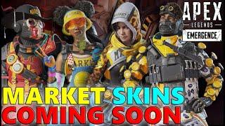 *NEW* MARKET SKINS LEAKED & coming soon to Apex Legends (Chinatown Market skins RETURN)