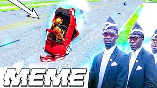 DANCE COFFIN ON FUNERAL MEME COMPILATION #7 | ASTRONOMIA SONG | BeamNG Drive