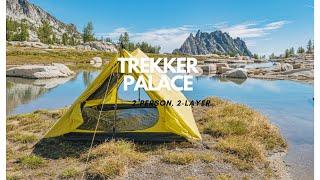 Trekker Palace: 2-Person, 2-Layer Trekking-Pole Tent. #backpacking  #camping  #tent