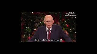 2023 First Presidency’s Christmas Devotional - President Dallin H. Oaks