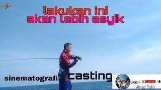 Cinematik Mancing Casting dengan Set Tackle Baitcasting