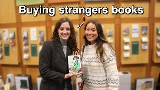 buying strangers books at barnes and noble + GIVEAWAY!