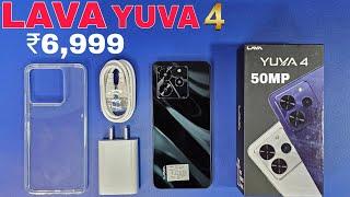 Lava Yuva 4  First on Hand Unboxing | Review | Design | 50MP Camera | Price 6,999