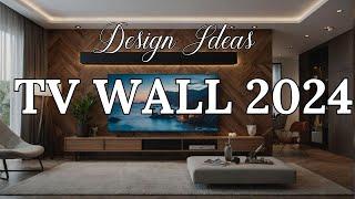 Modern TV Wall Design Ideas 2024: Elevate Your Entertainment Space