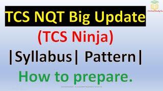 TCS NQT Big Update | TCS Ninja Update 2021 | Exam October End | Start your Preparation Now |
