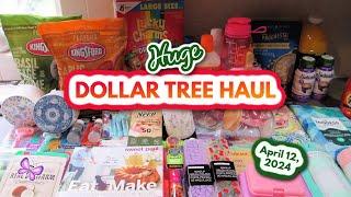 I'm BACK! HUGE DOLLAR TREE Haul!  April 12, 2024! #dollartree #dollartreehaul #leighshome