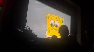 (FLASH WARNING) theater reaction to the last twenty minutes of the spongebob movie, 09/27/2024