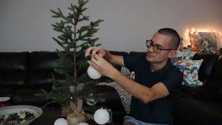 Decorating a Mini Christmas Tree (ASMR)