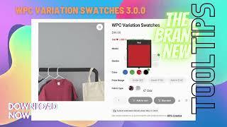 WPC Variation Swatches for WooCommerce 3.0.0 - Brand New Tooltips - WPClever