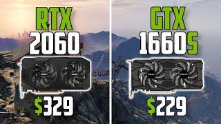 RTX 2060 vs GTX 1660 Super - Test in 8 Games