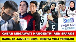 YES INI BARU MANTAP GIA BERI WEJANGAN KE MANTAN‼️Berita Megawati Red Sparks Hari Ini~Rabu 1 Jan 2025