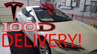 Tesla Model S 100D Delivery!! My New Tesla!