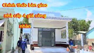 Nhà cấp 4 giá công nhân  . Chính thức bàn giao trọn gói 330tr