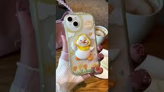 Happy Duck Phone Case | LUXCASE #shorts