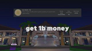 get 1b money in Tropical Resort Tycoon