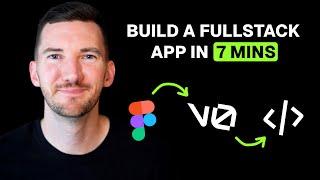 Build a fullstack app in 7 minutes with v0 (Figma to code)