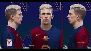 FC BARCELONA FACE & KITPACK for PES 2021 & FOOTBALL LIFE 2025