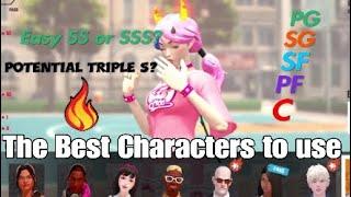 3on3 Freestyle - The Best Characters To Use In Every Position..