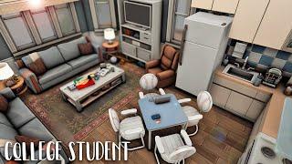 College Student Apartment ...(Sims 4 Speed Build)