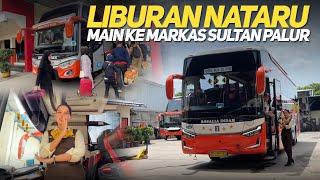 SILATURAHMI GARASI BUS SULTAN PALUR‼️ TERPANTAU ADA LONJAKAN PENUMPANG DI ROSALIA INDAH CIPUTAT