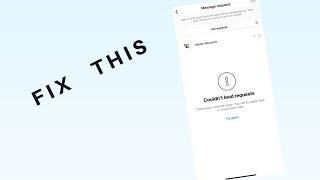 How to Fix “Couldn’t load requests” on Instagram