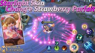 Mobile Legends New Skin - Chang'e New November Starlight Skin | Strawberry Parfait | Facta Saiyan