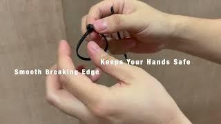 O'Shine Twist To Break Cable Ties keep your hands safe