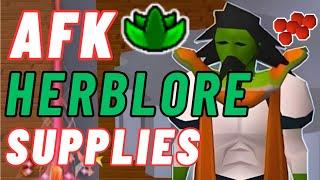 TOP AFK Herblore SUPPLY Methods| OSRS Ironman