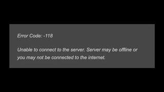 STEAM - Error Code 118 - Unable To Connect To The Server - Fix