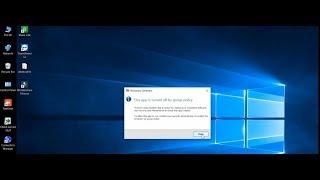 How to fix Windows Defender is turned off by group policy ((Problem Solve))