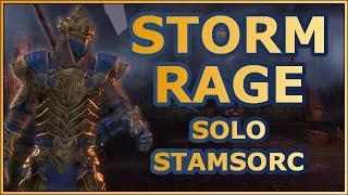 ESO - Storm Rage - Solo Stamina Sorcerer for ALL Solo Content! Update 37 - Scribes of Fate
