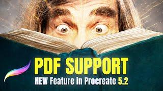 Procreate App Tutorial: PDF Support and Page assist