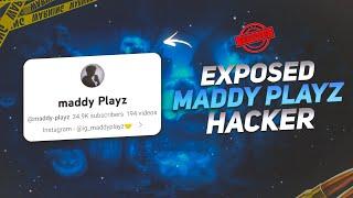 Exposed Maddy Playz | Really Maddy Playz Using Hacks In Tdm 