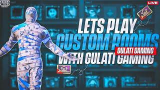 PUBG Mobil live custom room and uc giveaway on live with gulati gaming