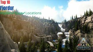 Top 10 Fjordur Hidden Base Locations/Ratholes In Ark