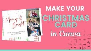 Create Your Holiday Cards in Canva