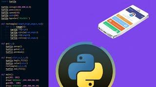 Python Dasturi orqali Iphone suratini chizish