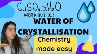 Water of Crystallization | Chemistry Grade 10-12