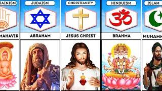 Founders of Different Religions Comparison
