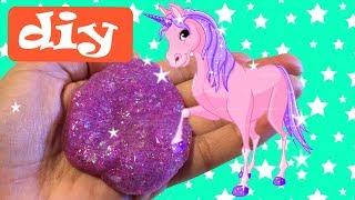 DIY UNICORN slijm met.... mijn moeder!