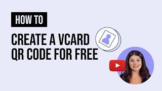 How to Create a VCard QR Code For FREE