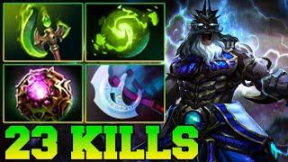 23 Kills Zeus 7.35 Mid Lane Meta !! Zeus Dota 2 Guide Update Tutorial Gameplay Carry Support