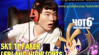 SKT T1 Faker LeBlanc Highlights 2014 - THE BOSS