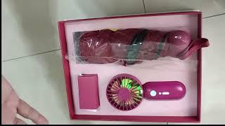 Unboxing the Best Seller Portable Fan Set on Shopee