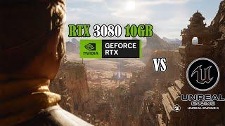 Unreal Engine 5 vs RTX 3080 10GB 4K, 1440p, 1080p Benchmarking UE5