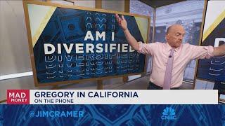 Jim Cramer grades viewer portfolios on diversification