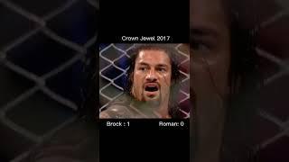 Every Roman vs Brock Match "Hymn for the weekend" Edit 