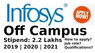 Infosys Off Campus Drive 2021(Diploma) | HIRING Operations Executive